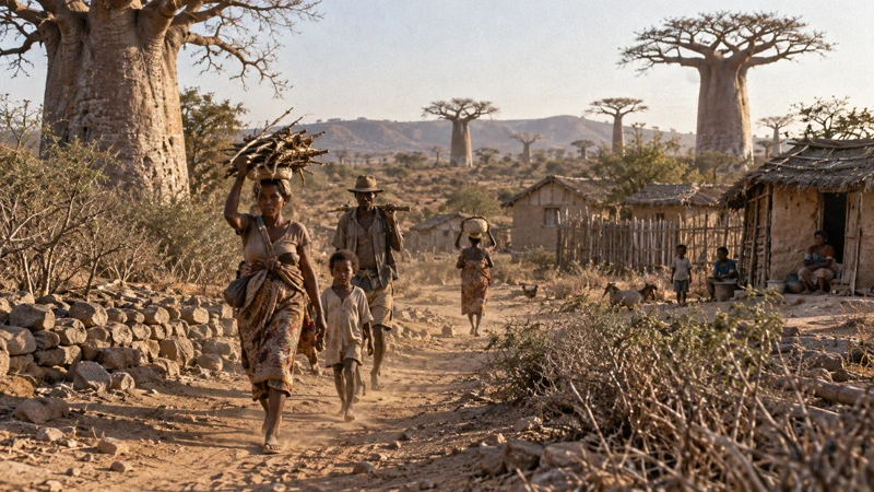 Antatika, un village isolé au sud de Madagascar à découvrir