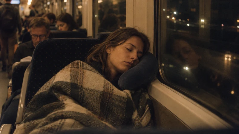 Astuces simples pour bien dormir dans un train et profiter de votre trajet