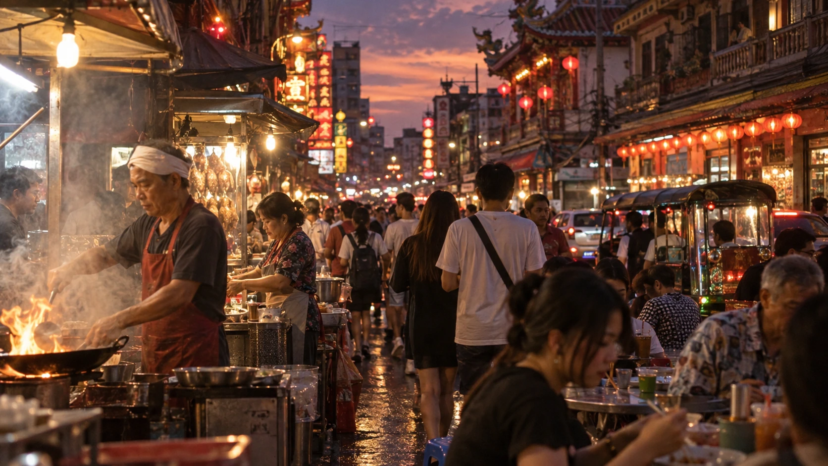 Comment visiter le quartier chinois bangkok et Yaowarat