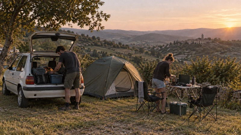 Comment organiser un road trip en France avec des étapes en camping ?