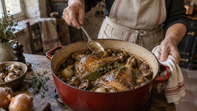 Réussir la cuisson de vos cuisses de pintade en cocotte