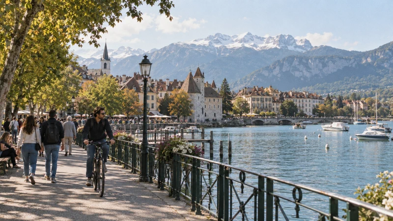 Découvrir Annecy et son lac : itinéraire doux entre vieille ville, eau et montagne