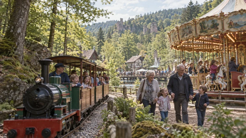 Didi’land, le parc d’attractions pour toute la famille niché dans les Vosges du Nord