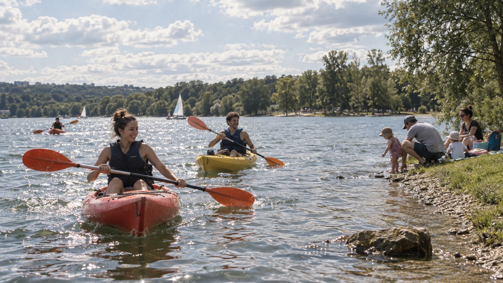 Explorez l’île de Loisirs de Cergy-Pontoise : Un lieu idéal pour les amateurs d’aventure
