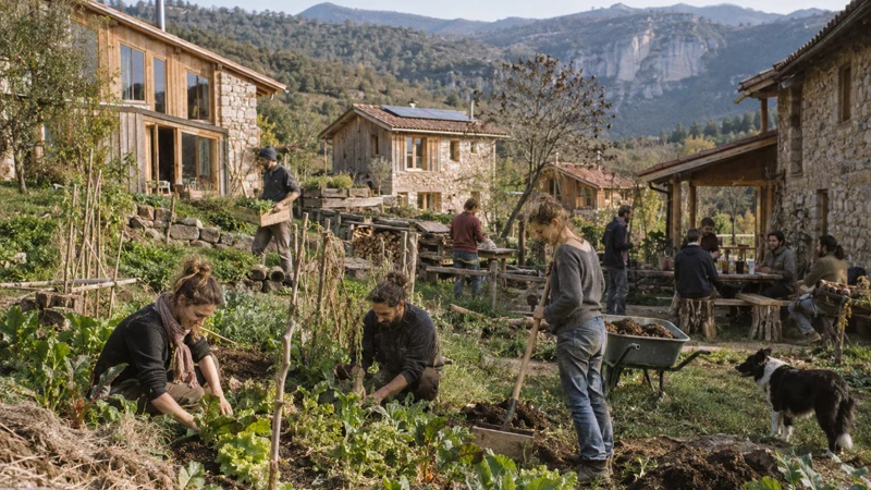 Immersion dans les éco-hameaux de l’Ardèche et de l’Isère