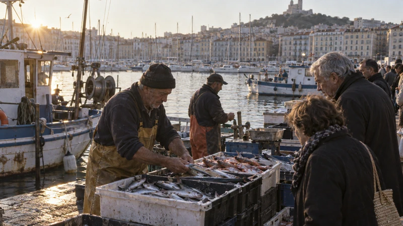 Le vieux port de Marseille : entre histoire et modernité