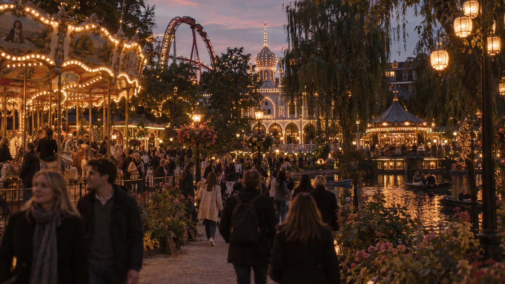 Découvrir les jardins de Tivoli à Copenhague en 2026