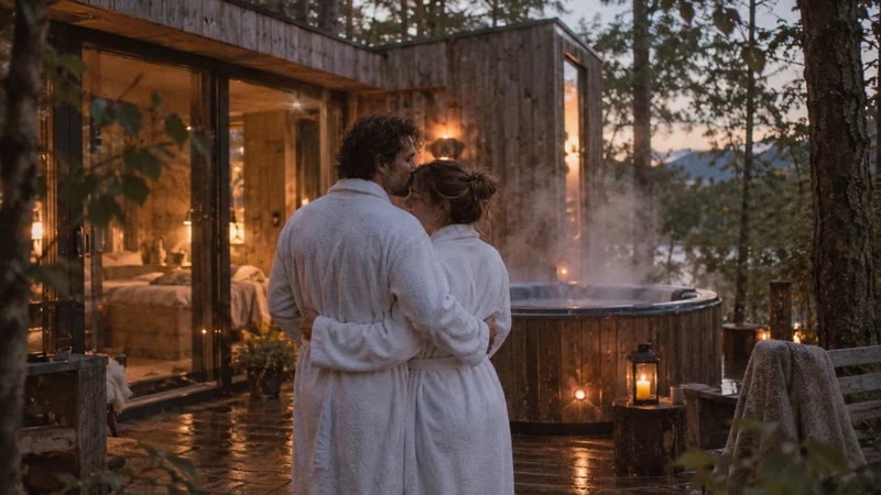 Les meilleures cabanes Spa de luxe pour couples : vivez une escapade romantique d’exception