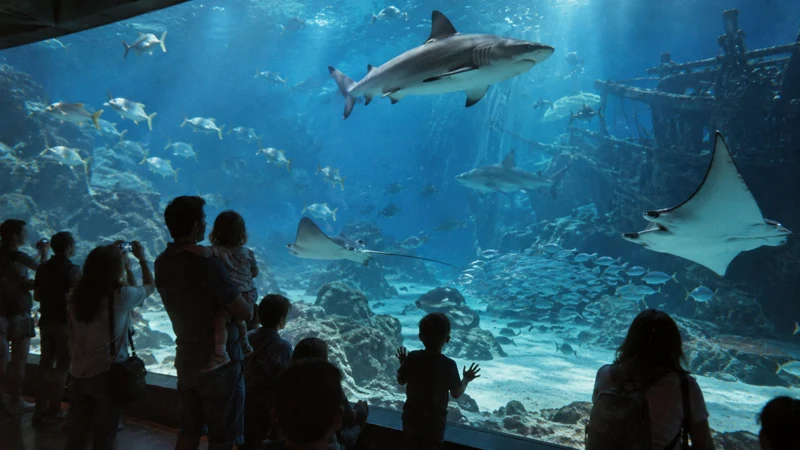 Les plus grands aquariums du monde à découvrir
