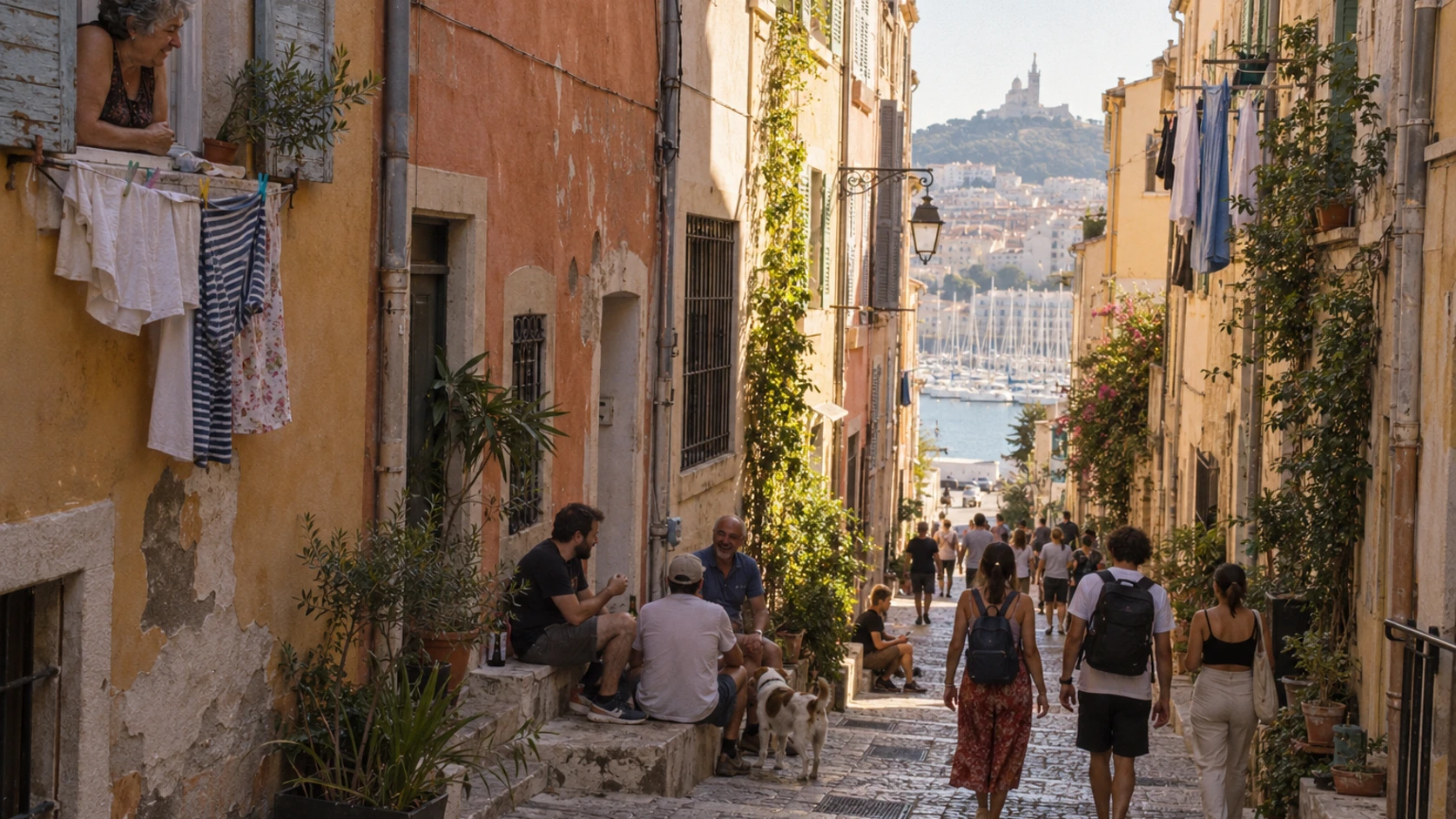 À la découverte du quartier Panier à Marseille