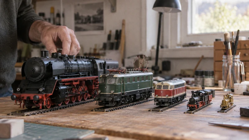 Quelle est la meilleure échelle pour des trains miniatures ?
