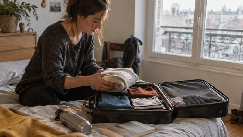 Préparer sa valise pour un long trajet en train : 10 essentiels à ne pas oublier