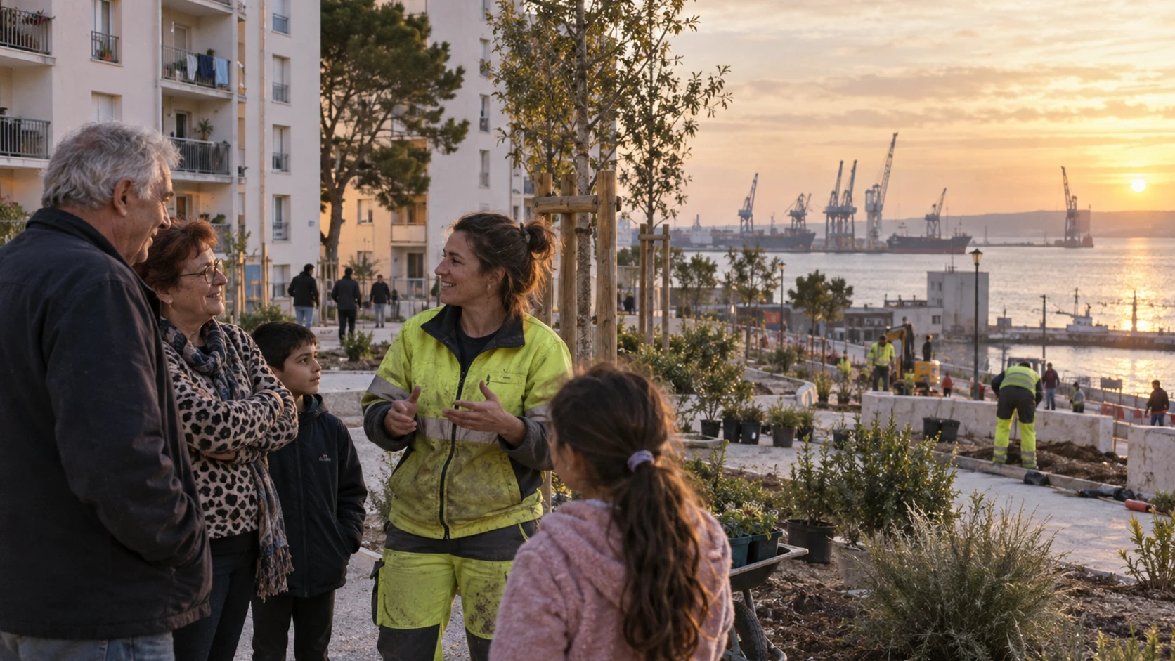 Quartiers sensibles à Port-de-Bouc : initiatives de réhabilitation et enjeux locaux