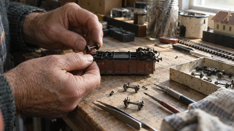 Comment remplacer les roues de votre train miniature ?