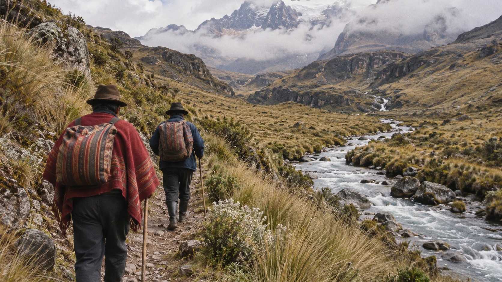 Randonnée au río Irquis : paysages andins et culture quechua