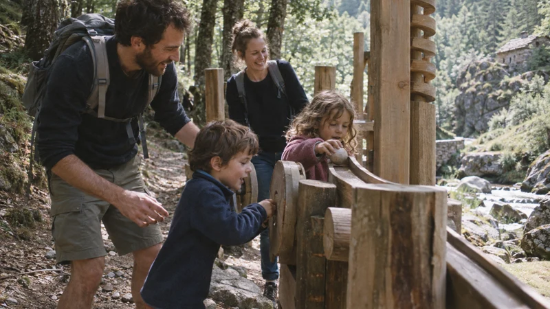 Visite du parc Vallon Villaret : art et jeux en Lozère
