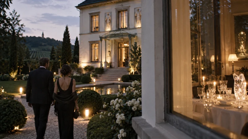 Villa René Lalique : luxe entre cristal et gastronomie