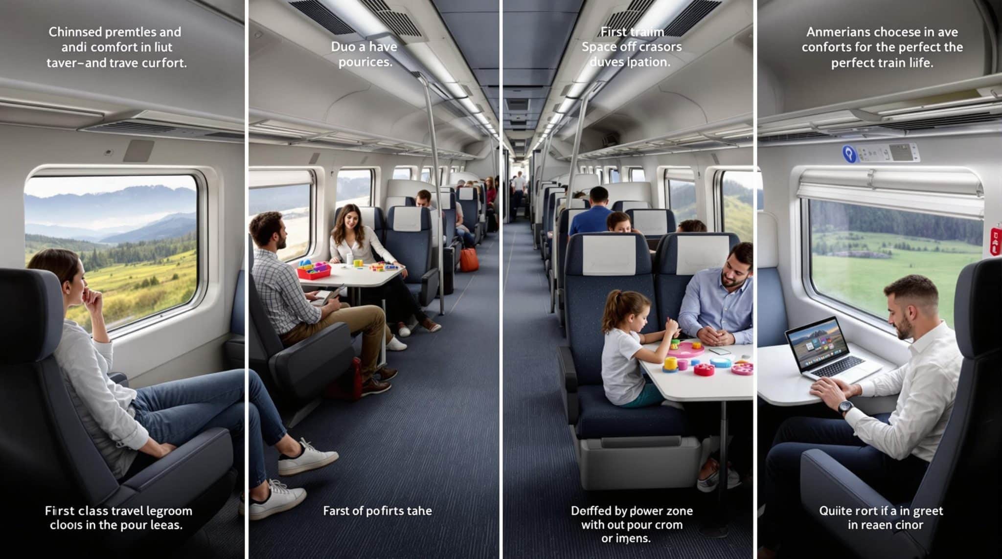 Bien choisir sa place dans le train : 5 astuces pour un voyage agréable