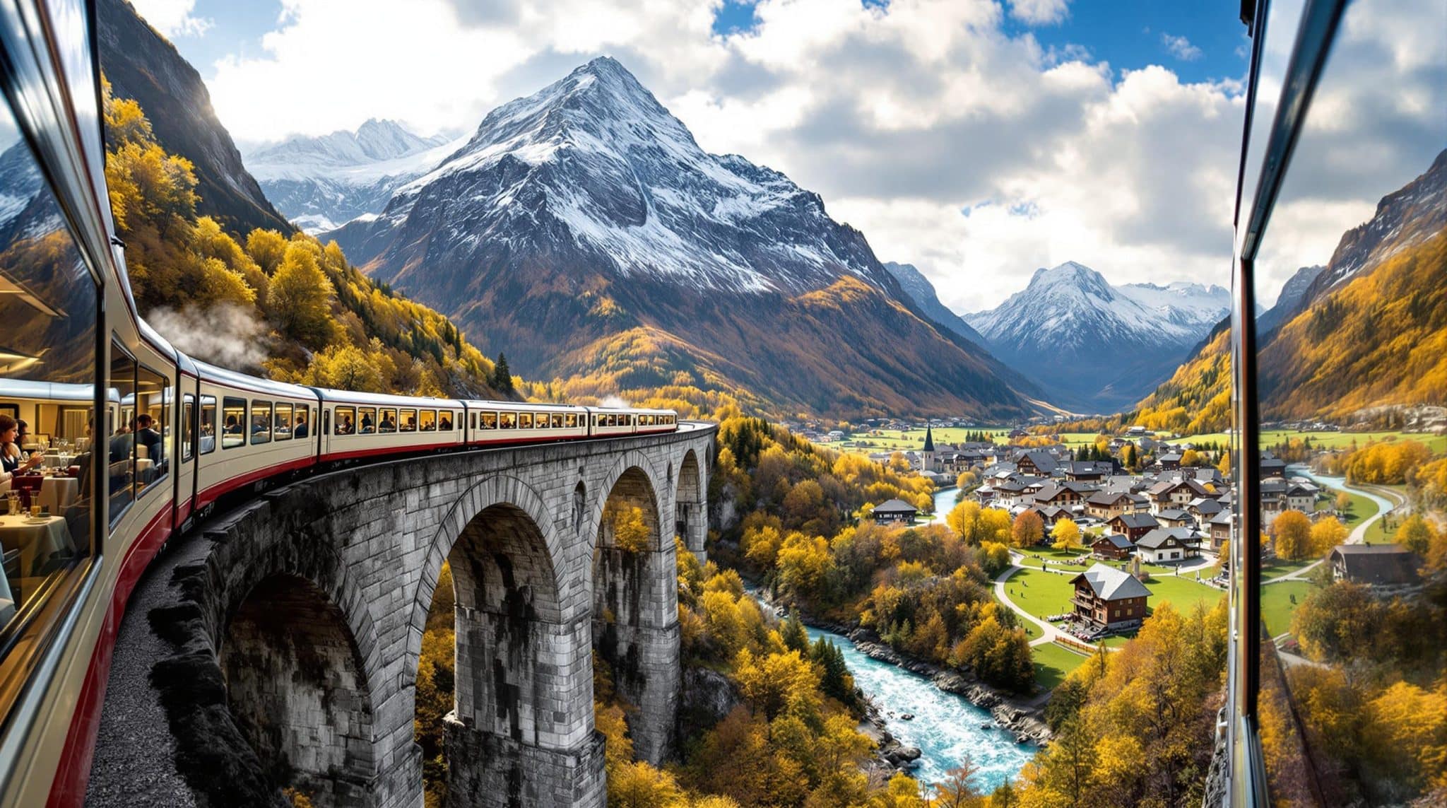 Circuit train en Suisse : lequel choisir pour un panorama inoubliable ?