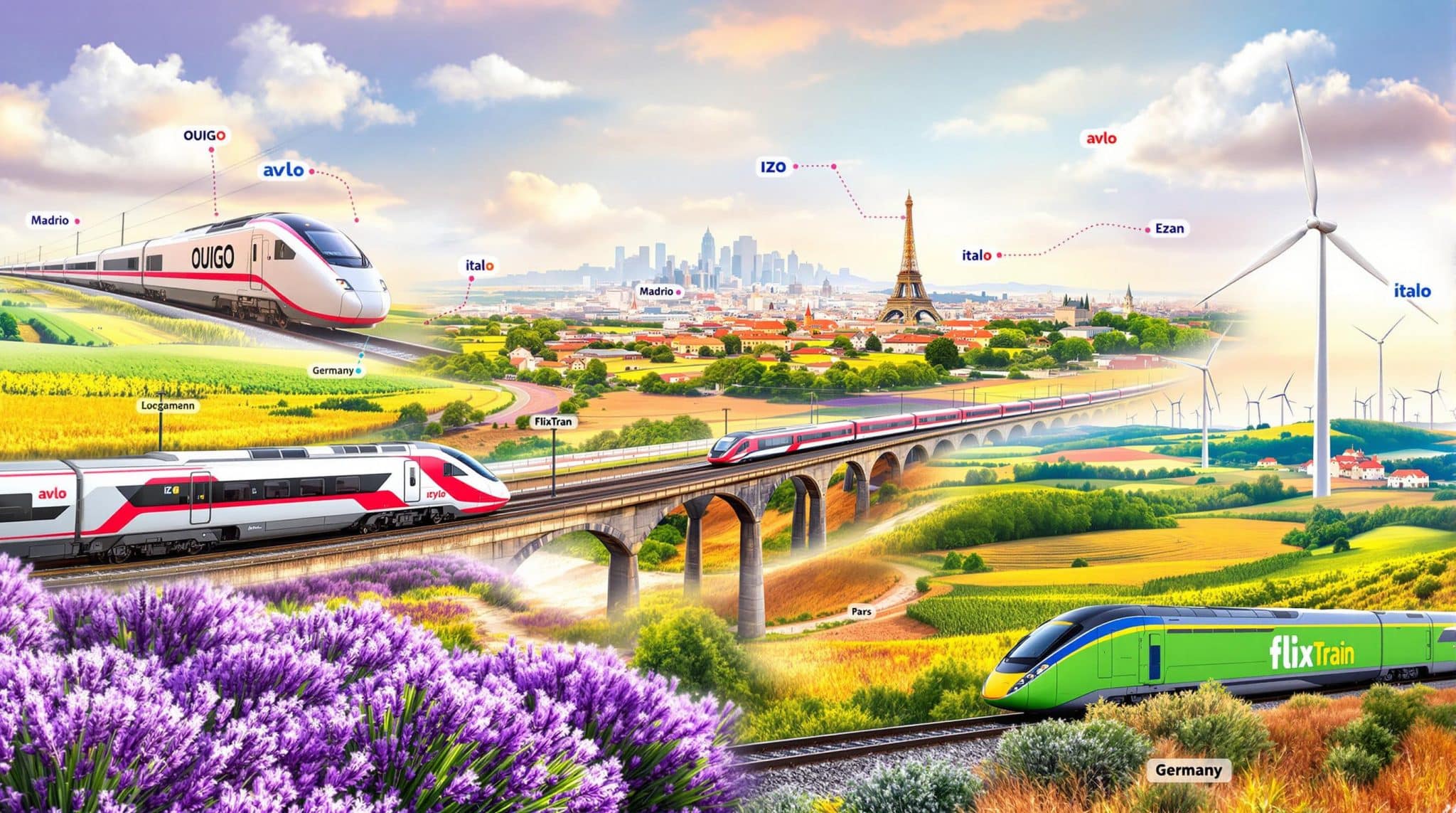Les compagnies de train low cost en Europe : comment voyager à prix mini