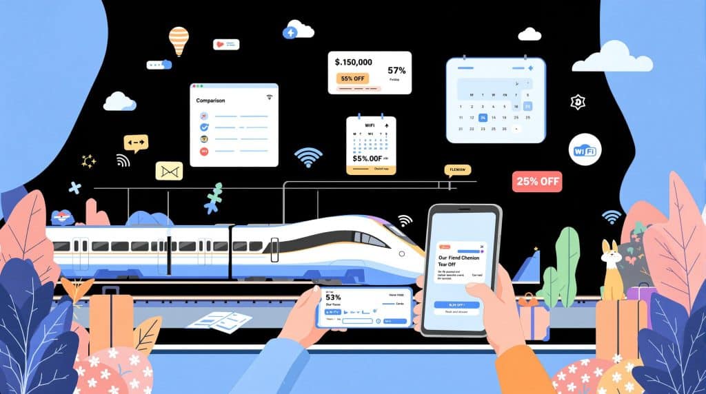 Réserver un billet de train en ligne : étape par étape pour un trajet sans stress