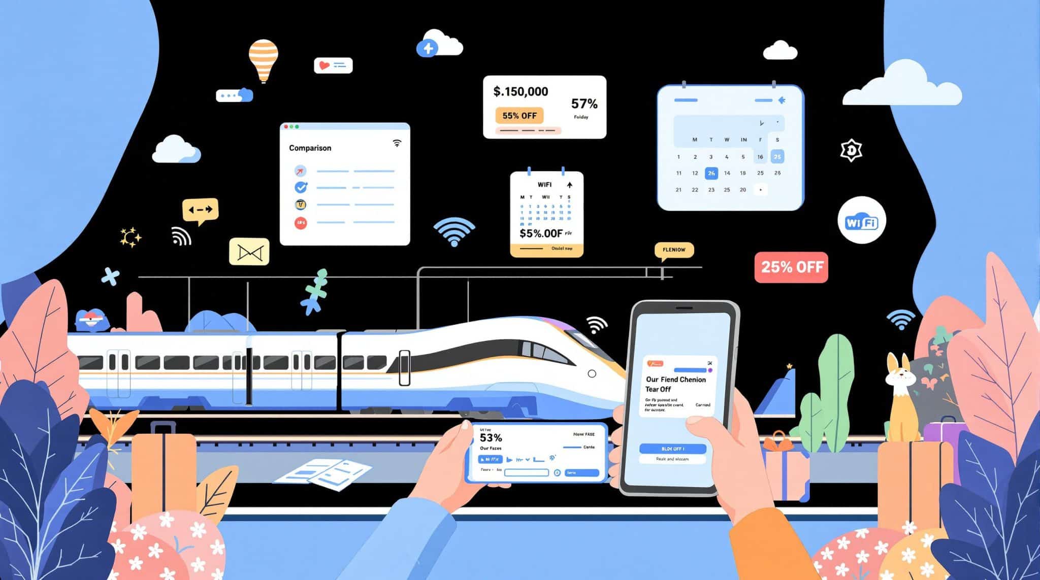Réserver un billet de train en ligne : étape par étape pour un trajet sans stress