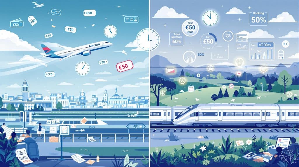 Train ou avion : comparez les prix et choisissez le meilleur moyen de transport
