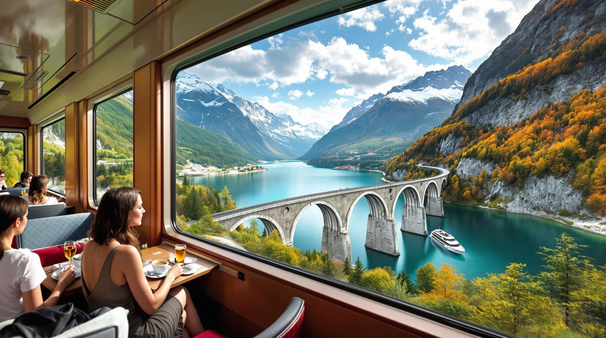 Train panoramique : découvrez où vivre cette expérience inoubliable