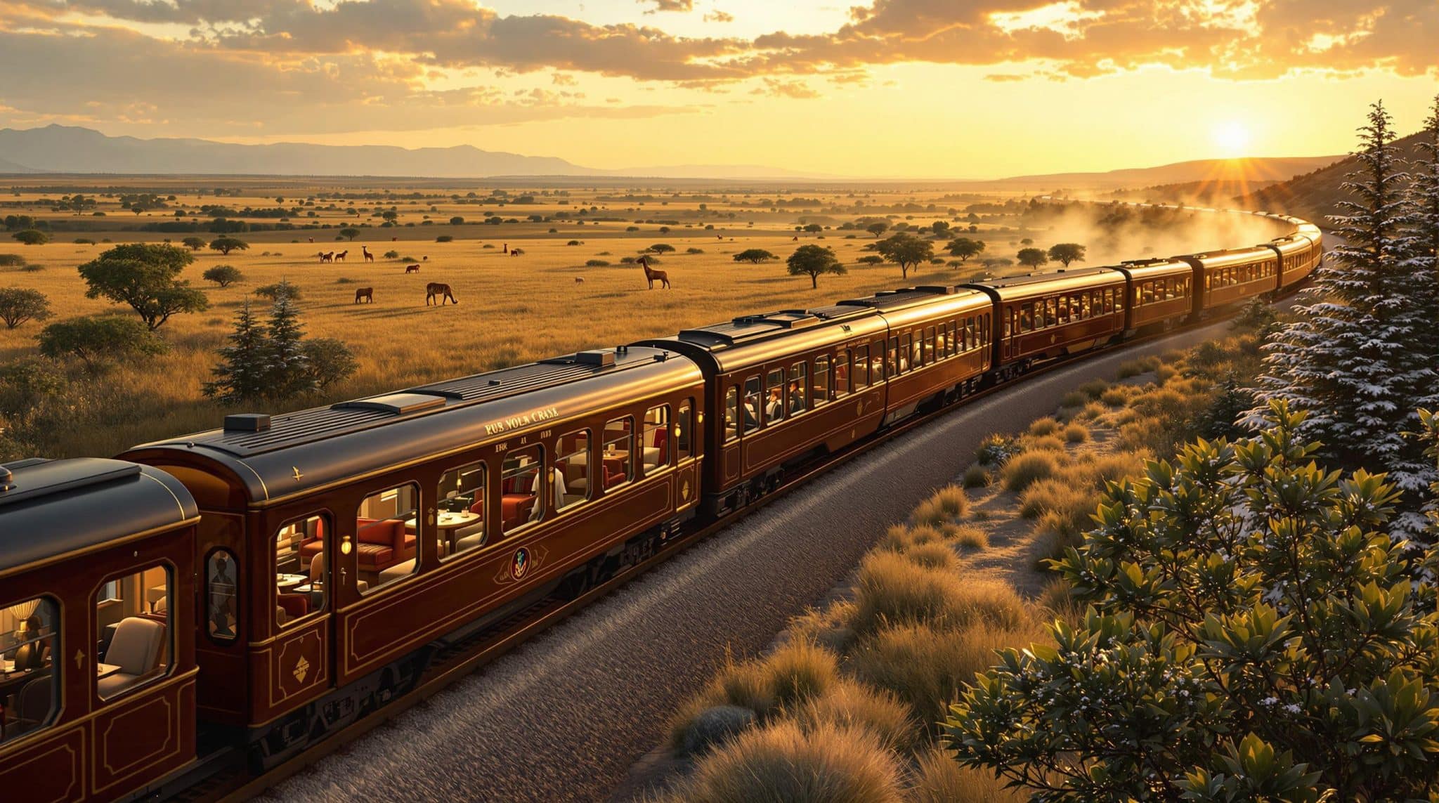 Voyage en train de luxe : découvrez les 5 trajets incontournables à tester