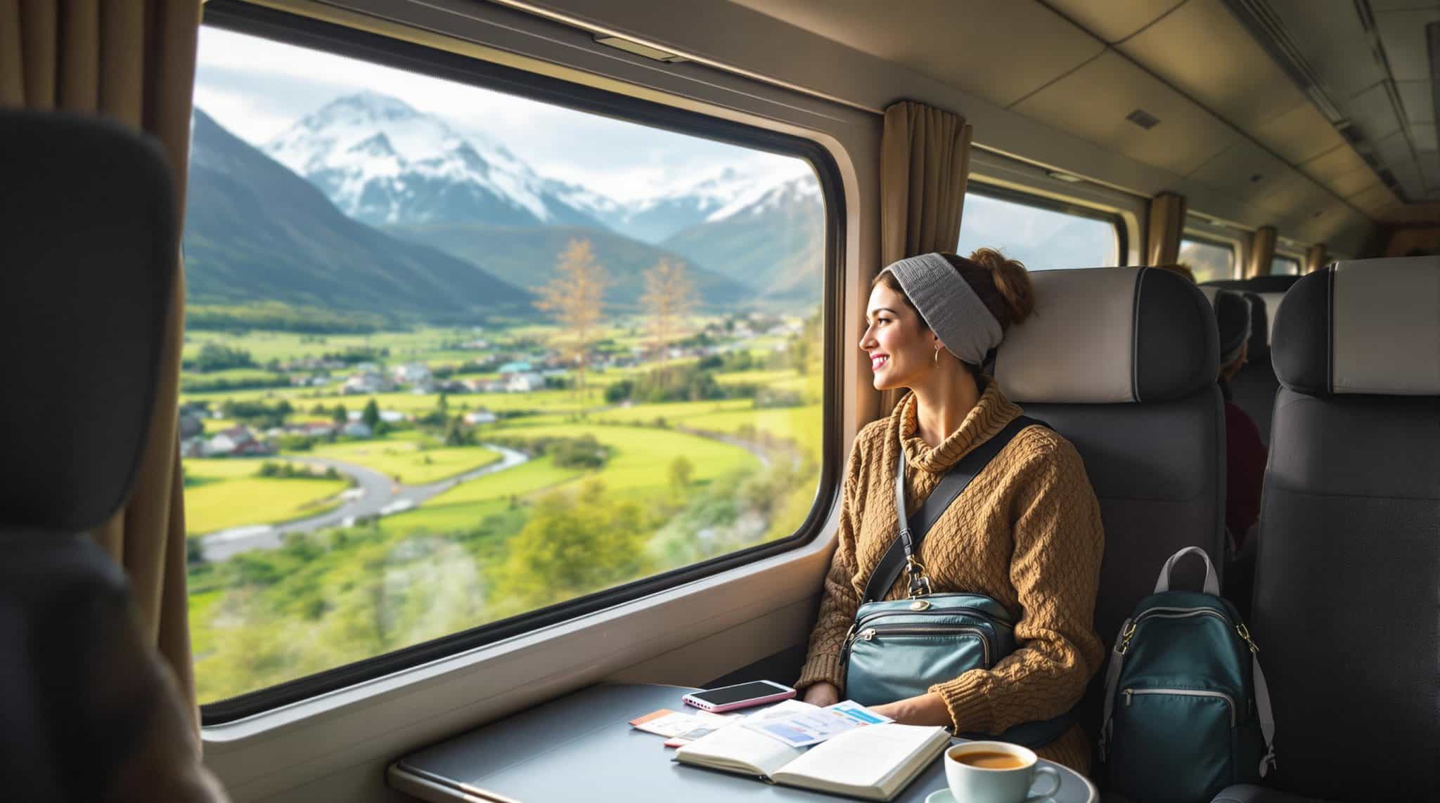 Voyager seule en train : 7 conseils essentiels pour les femmes aventurières