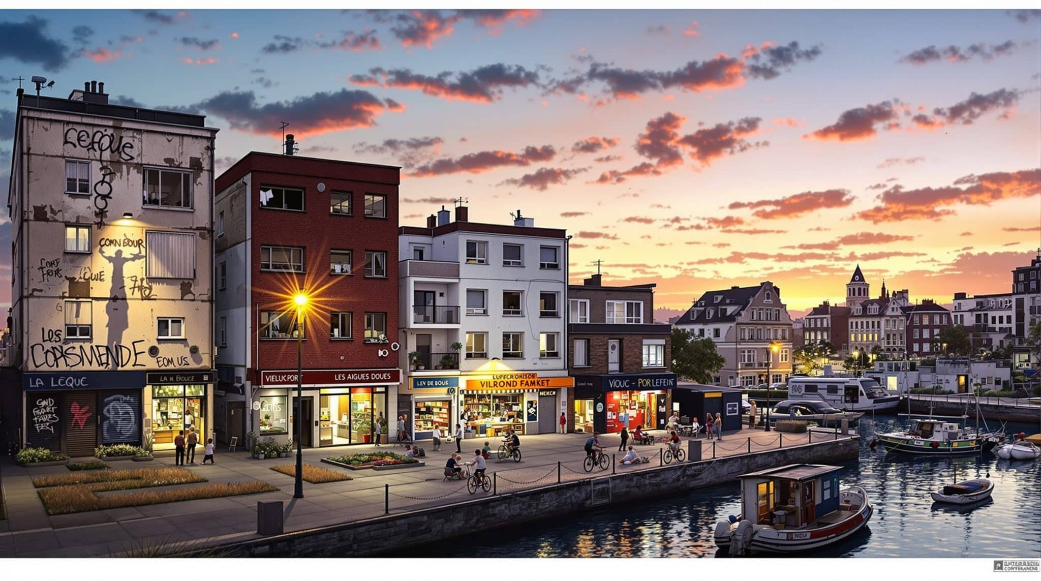 Quartiers sensibles à Port-de-Bouc : initiatives de réhabilitation et enjeux locaux