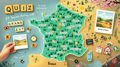 Villes en x : explorez les communes et métropoles débutant par cette lettre rare